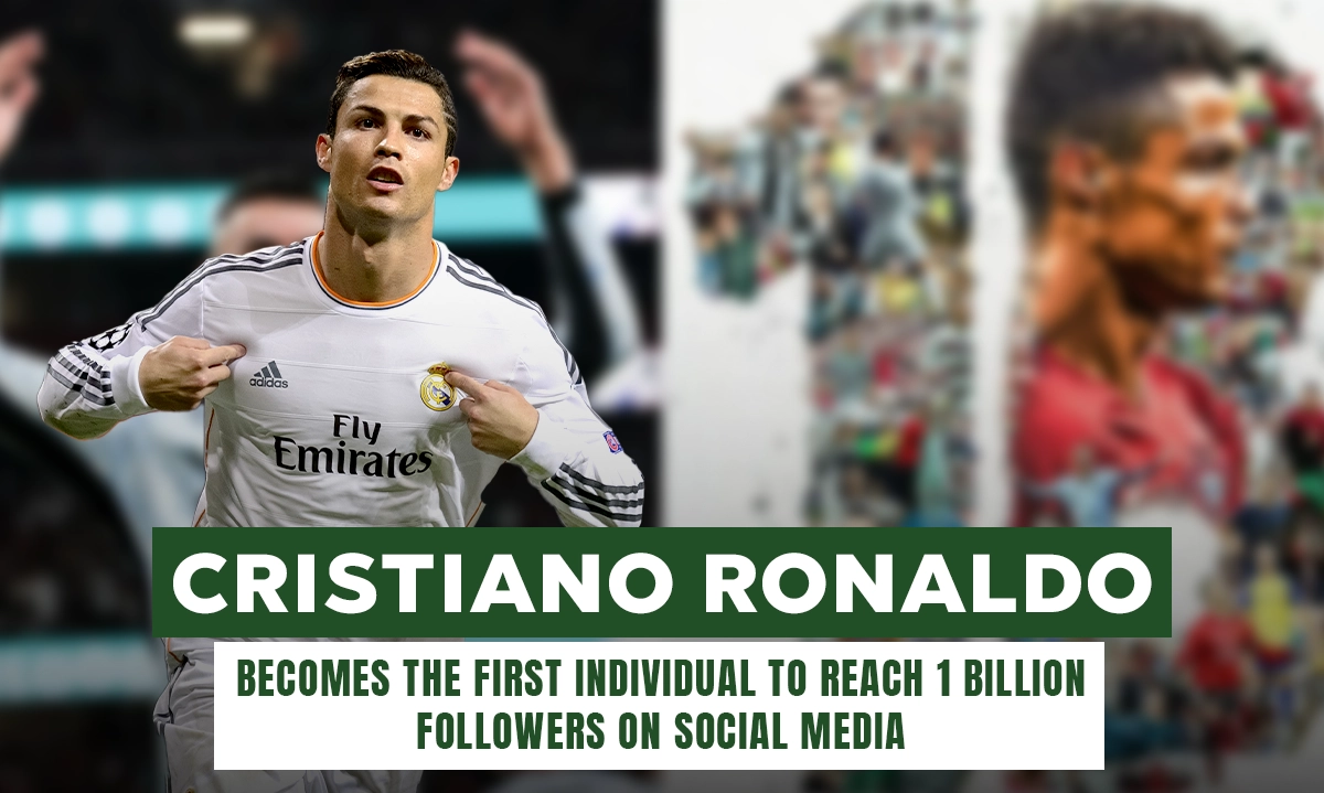 Cristiano Ronaldo: First Individual to Reach One Billion Social Media Followers