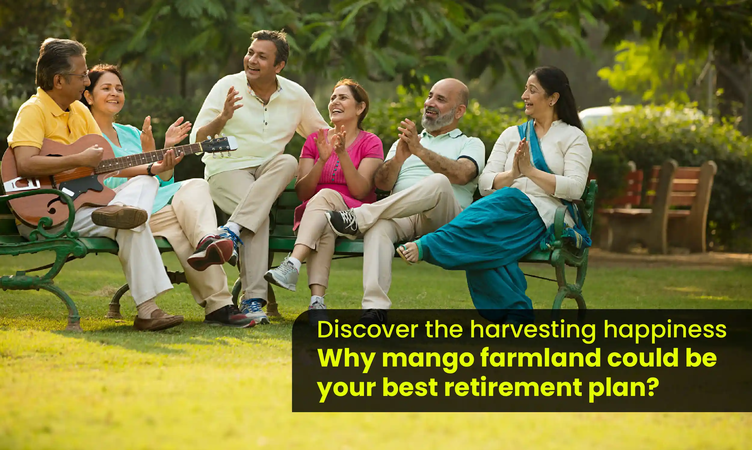 Discover happiness in retirement with the best mango farmland