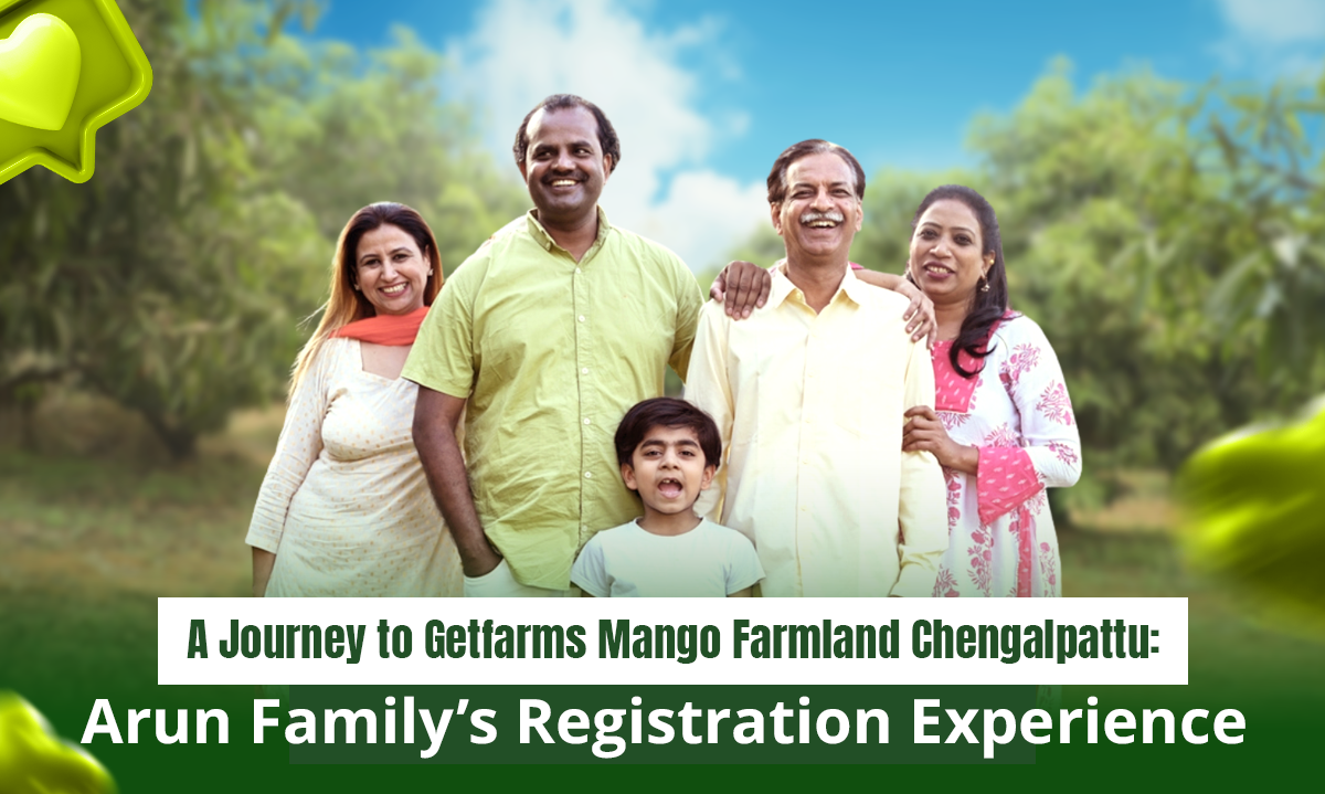 Arun Family's Getfarms Mango Farmland Registration in Chengalpattu