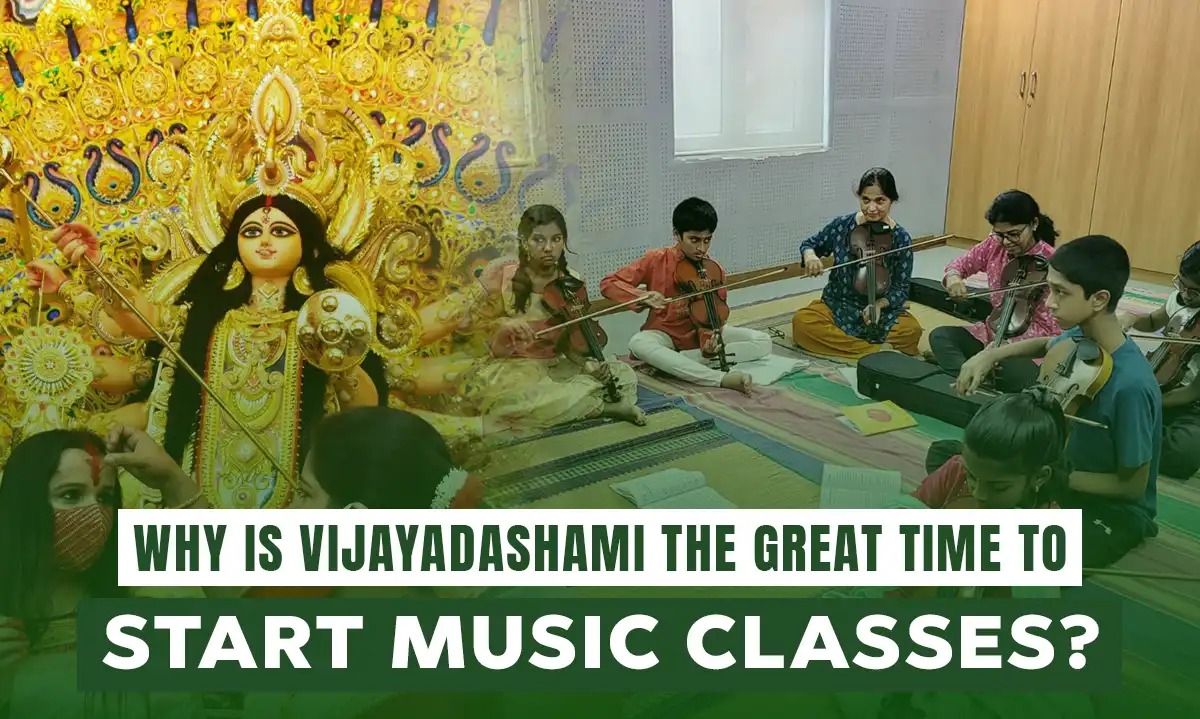 Why Vijayadashami is the Best Time to Start Music Classes?